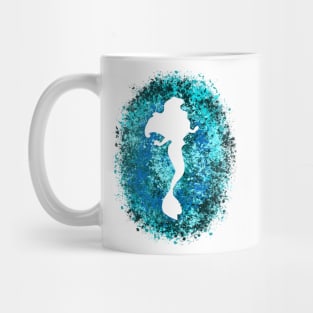 Mermaid Inspired Sillhouette Mug